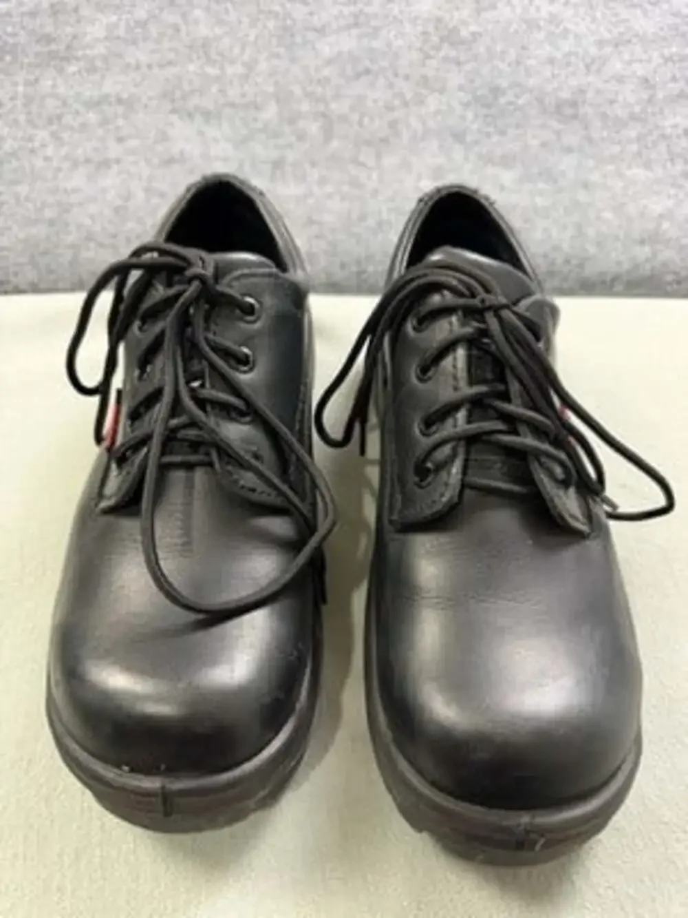 Red Wing Safety Toe Oxfords Mens 9 D Black Leather Work Shoes